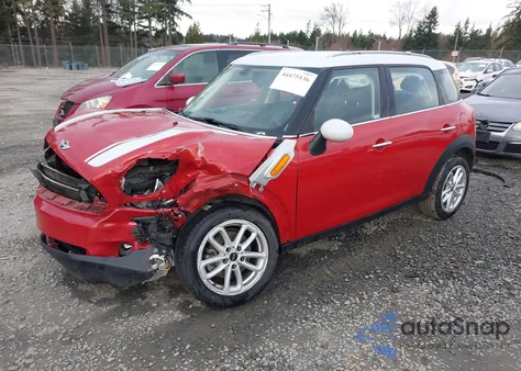 2016 Mini Countryman Cooper z USA, uszkodzony, nr VIN WMWZB3C54GWR47170